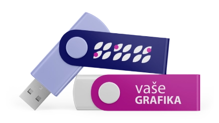 USB flash disky s vlastní grafikou