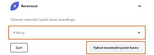 Merch - Výběr maximálního počtu barev